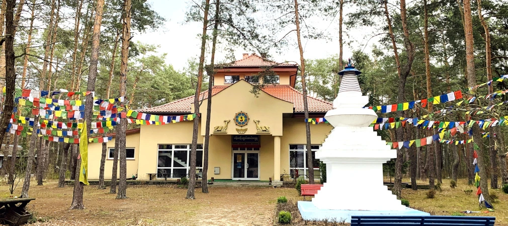 Panorama ośrodka Cziamma Ling